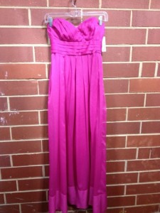Option 3- Full length and perfect for spring. Watters & Watters dress. Size 0 and $39. 